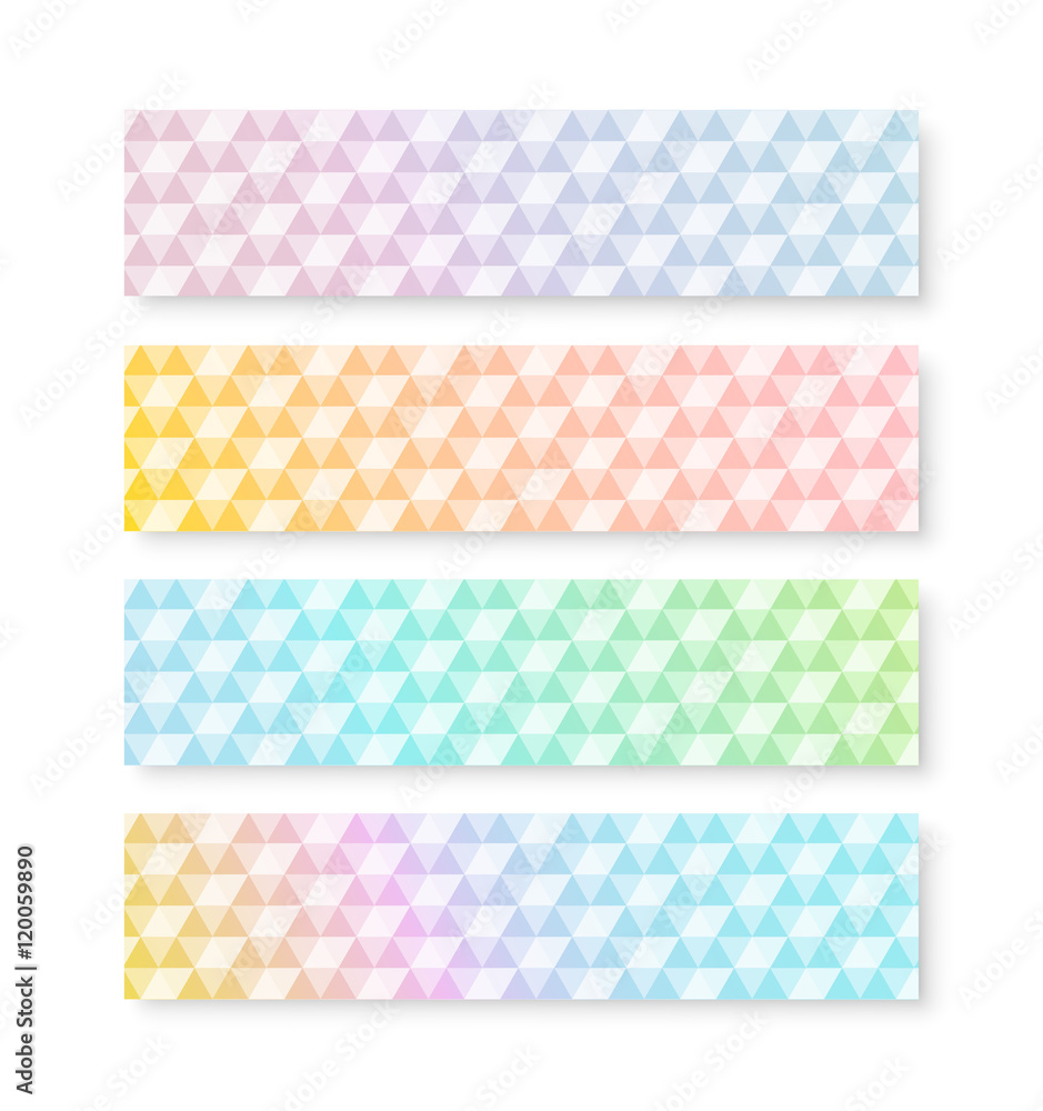 Blank label geometric abstract background. vector illustration.