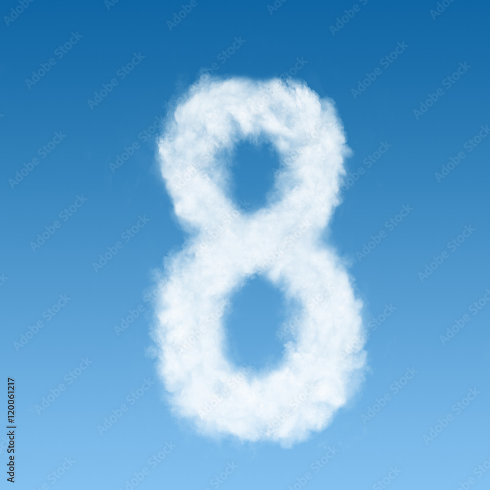 clouds in shape of figure eight clouds in shape of figure eight