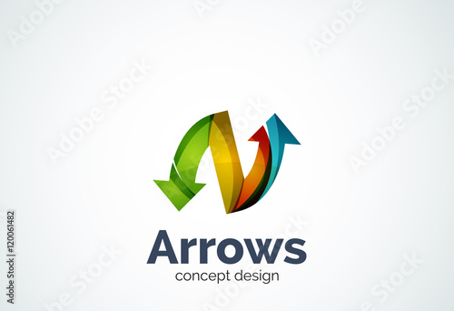 Free Download Direction arrows logo - GFXLoad