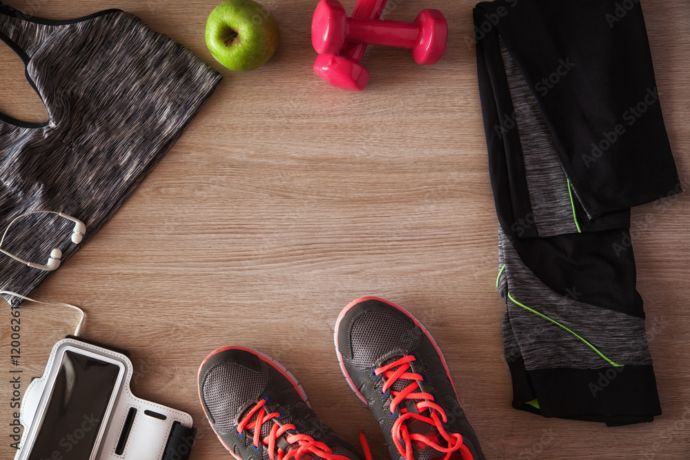 Women's Sports Equipment Stock Photo Adobe Stock