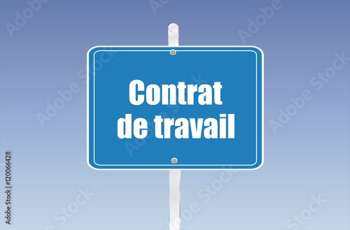 panneau contrat de travail 07092016