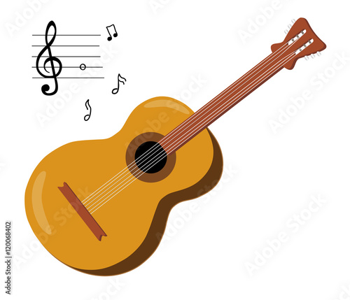 6 String Acoustic Guitar
