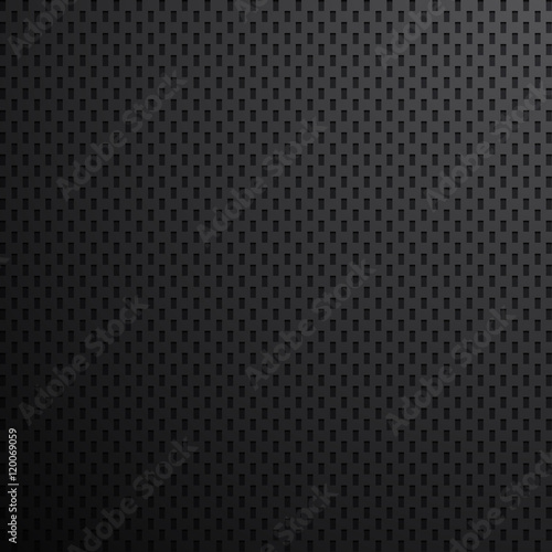 Black dotted metal background