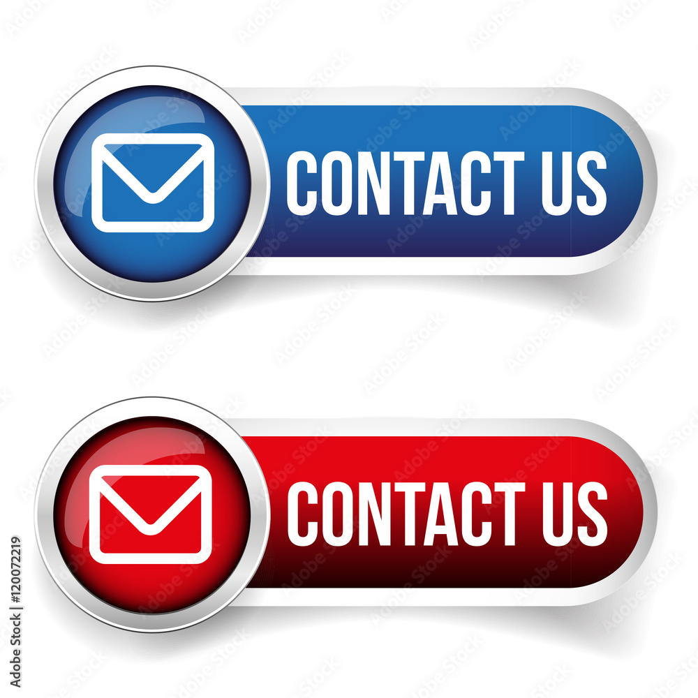 Contact Us - web contact icon design element Contact Us - web contact icon design element