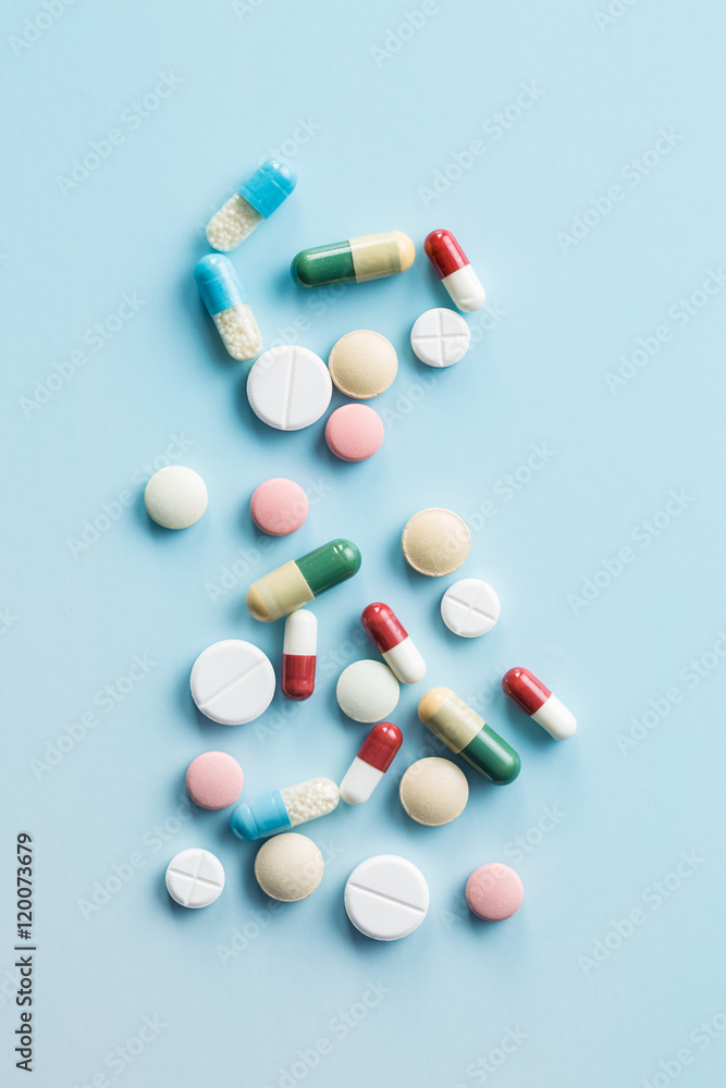 The different pills. The different pills.