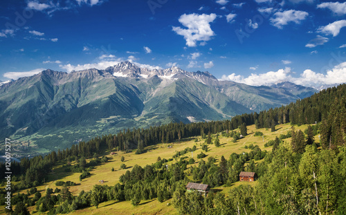Svanetian valley photo