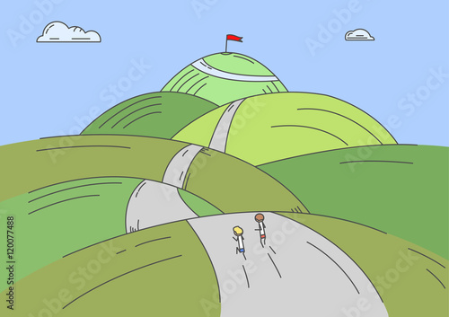 The race for the top spot