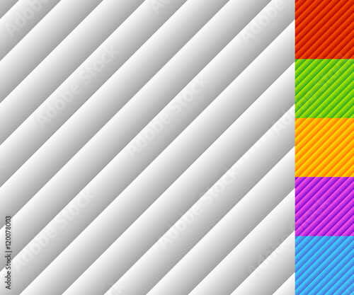 Slanted lines pattern with gradient fills. Each tile is seamless
