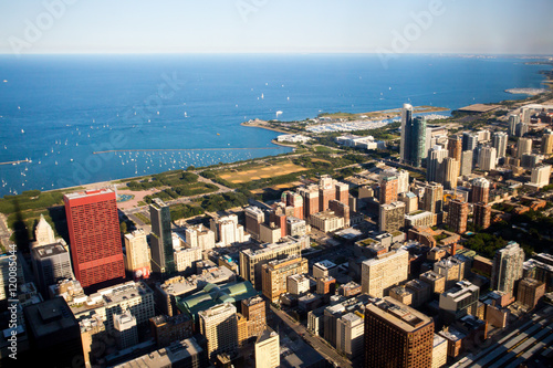 Chicago Skyline in the Late Afternoon