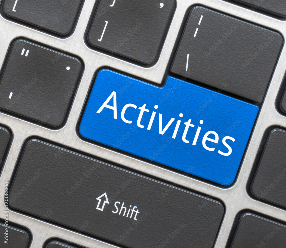 Fototapeta premium keyboard button with word website.