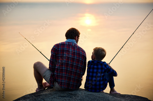 Evening fishing