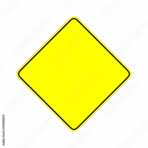 Free Download yellow road sign 3D rendering - GFXLoad