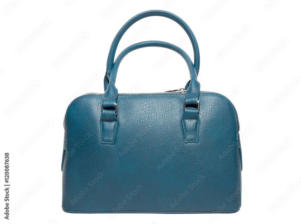female handbag on a white background female handbag on a white background