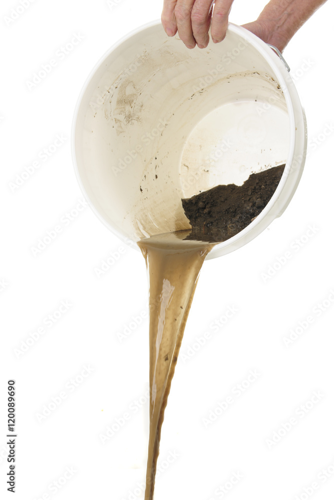 Dumping Dirty Water Stock Photo Adobe Stock