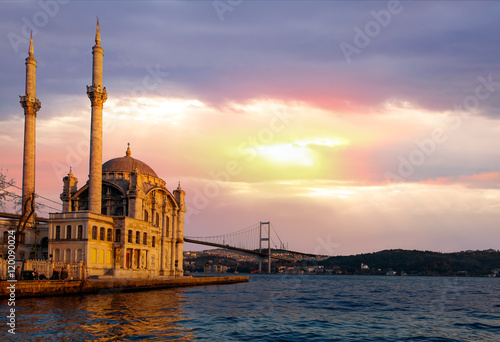 Ortakoy mosque, istanbul Turkey