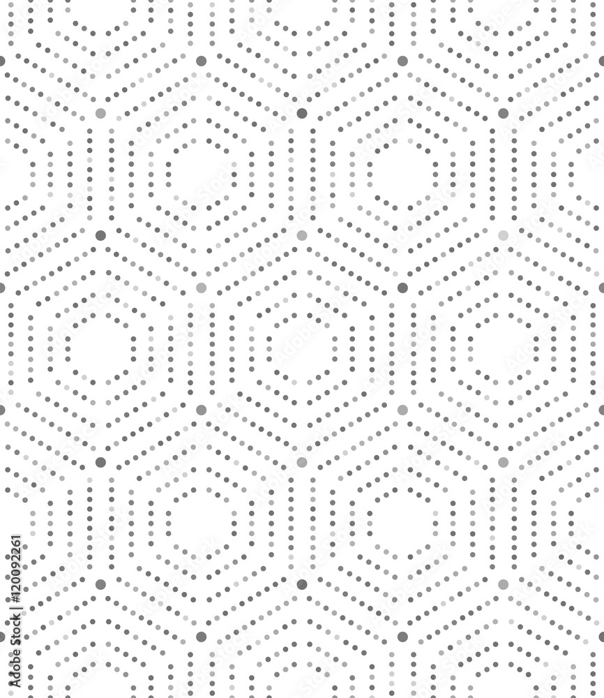 Modern Vector Seamless Dotted Pattern Modern Vector Seamless Dotted Pattern