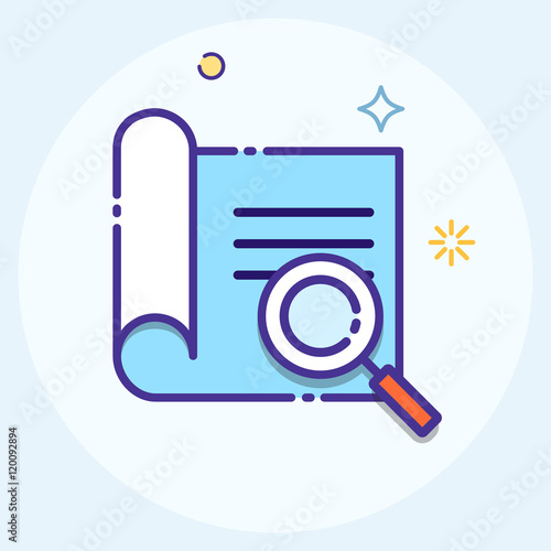 Search document icon
