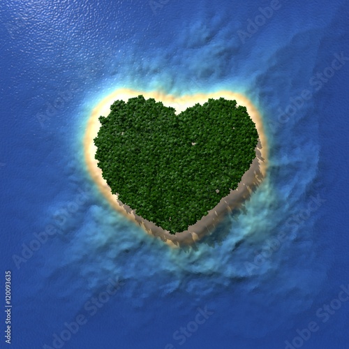 Heart island