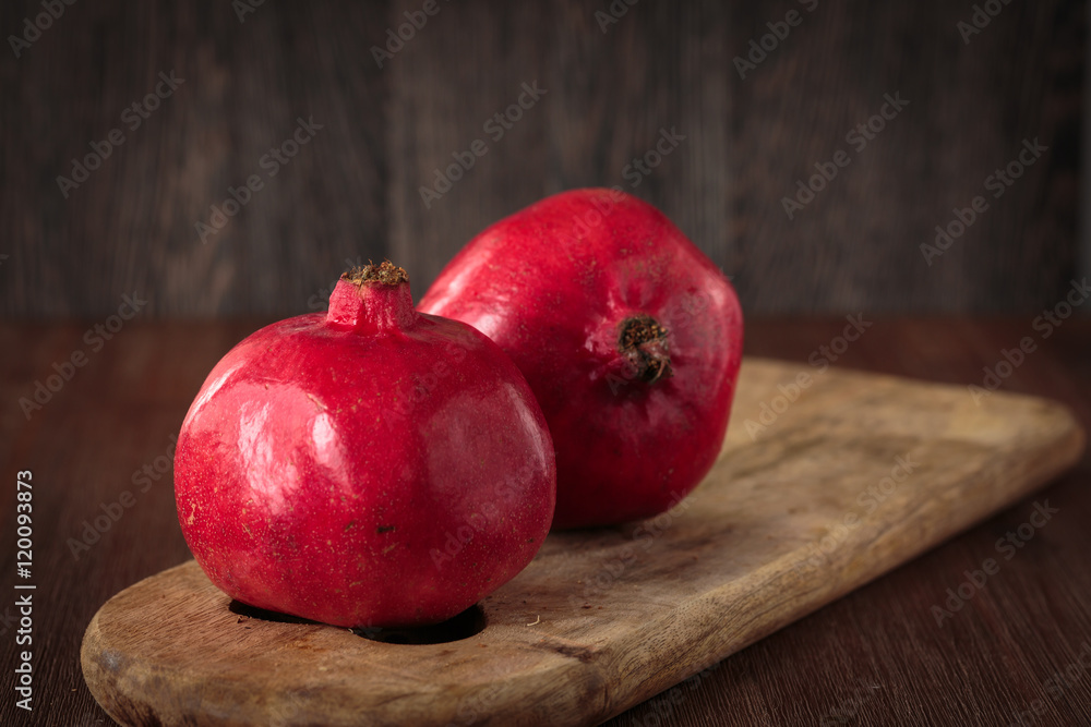 Fresh raw pomegranate