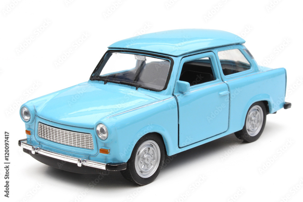 Fototapeta premium Zabawka Berlin / Blue Trabant