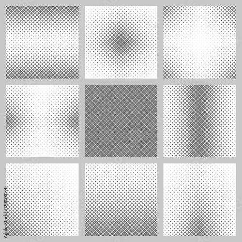 Set diagonal square pattern designs