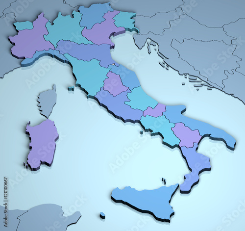 Italy 3D