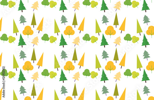 Autumn foliage concept pattern.