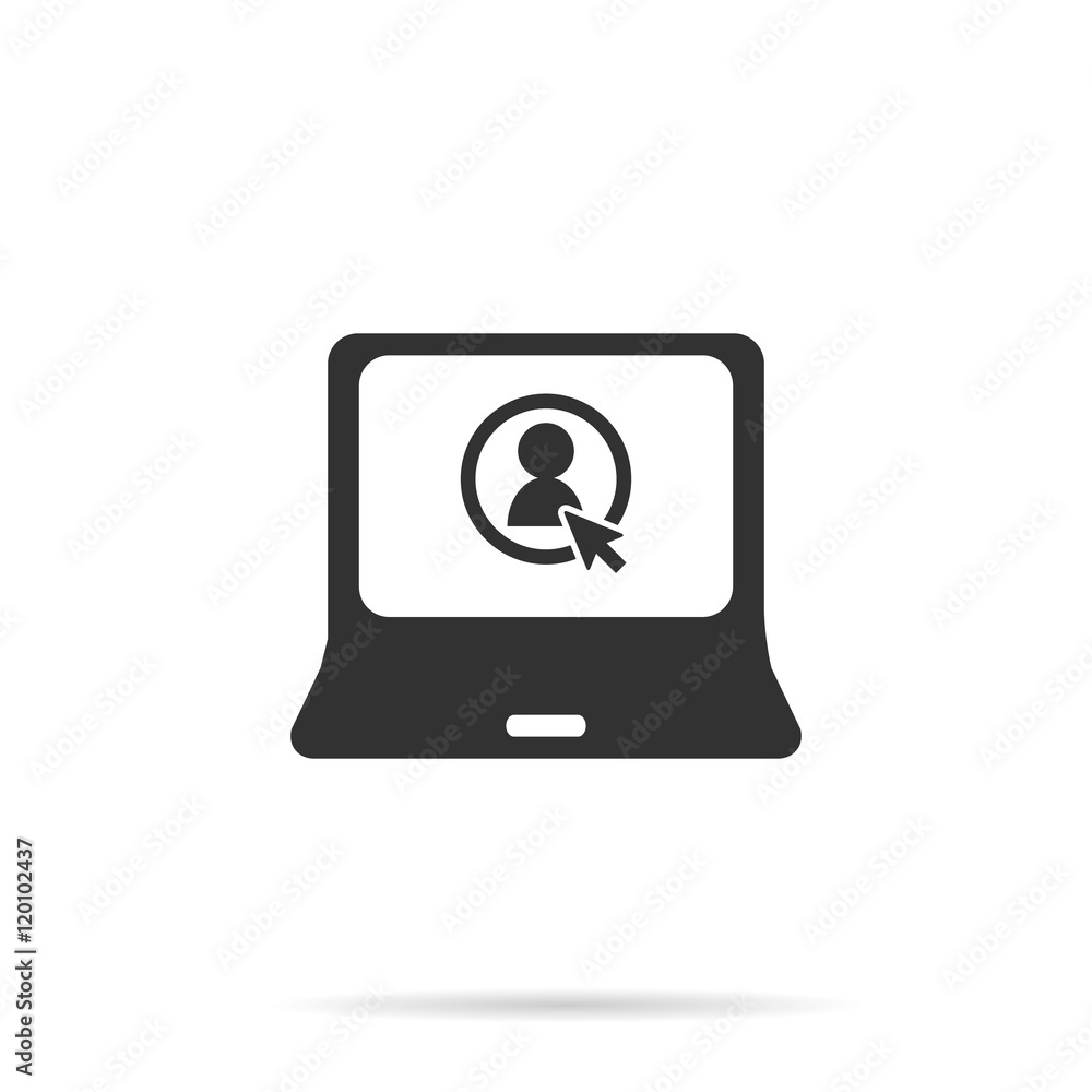 Laptops & Notebook Computer web network icon Laptops & Notebook Computer web network icon