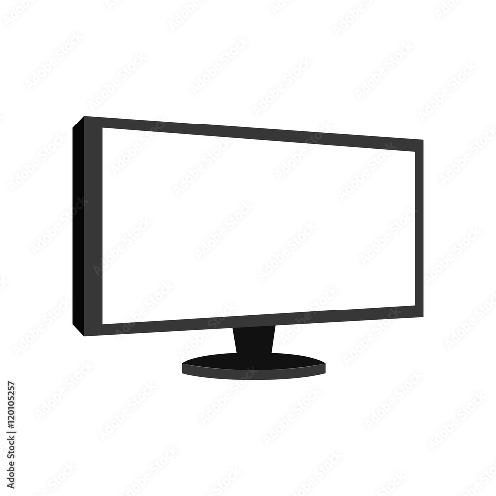 monitor pc computer screen device technology computer vector illustration isolated monitor pc computer screen device technology computer vector illustration isolated