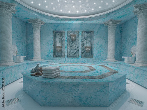 Blue hammam spa