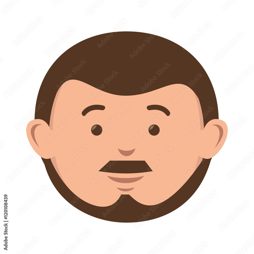 avatar man cartoon wearing casual clothes. vector illustration avatar man cartoon wearing casual clothes. vector illustration