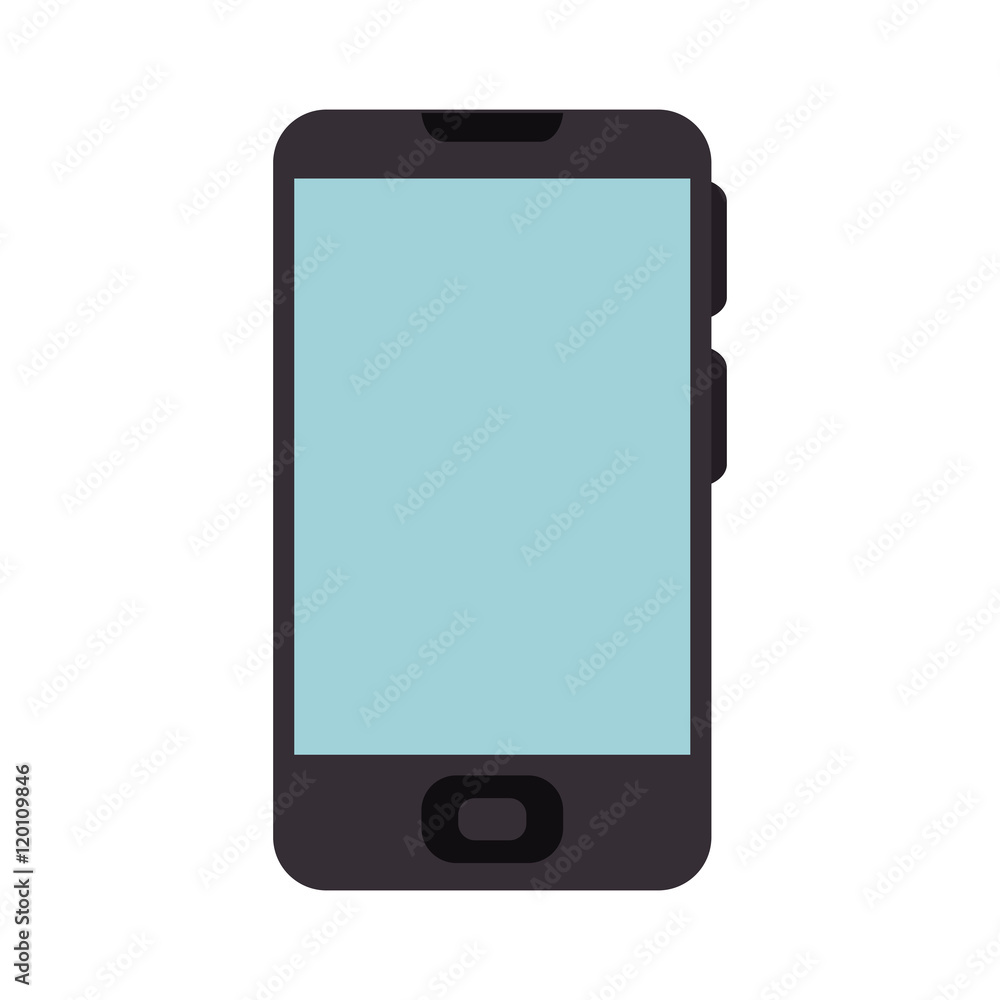 smartphone mobile communication phone device. technology and electronic object. vector illustration smartphone mobile communication phone device. technology and electronic object. vector illustration