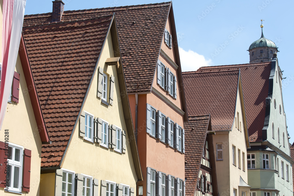 Fototapeta premium Beautiful village Dinkelsbuhl at the romantic Road in southern Germany