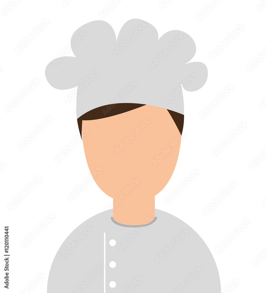 chef man avatar character vector illustration design chef man avatar character vector illustration design