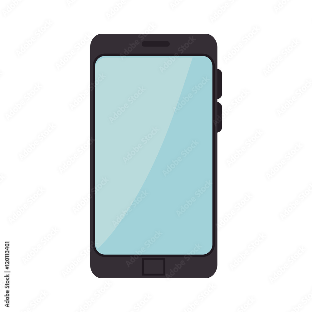 smartphone mobile phone. communication and technology device. vector illustration smartphone mobile phone. communication and technology device. vector illustration