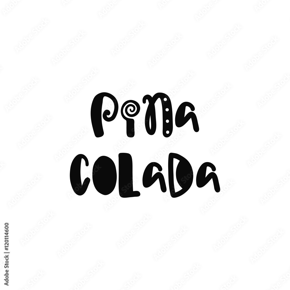 Hand drawn lettering poster Hand drawn lettering poster