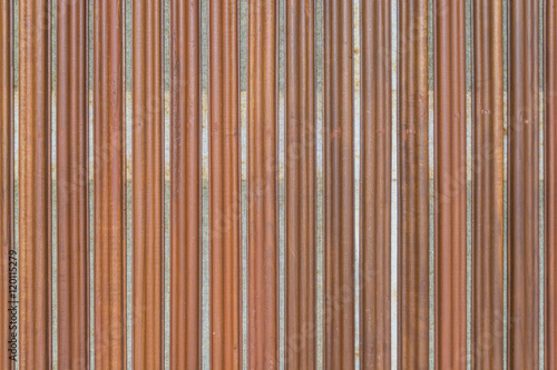 Old brown wooden wall background and texture.