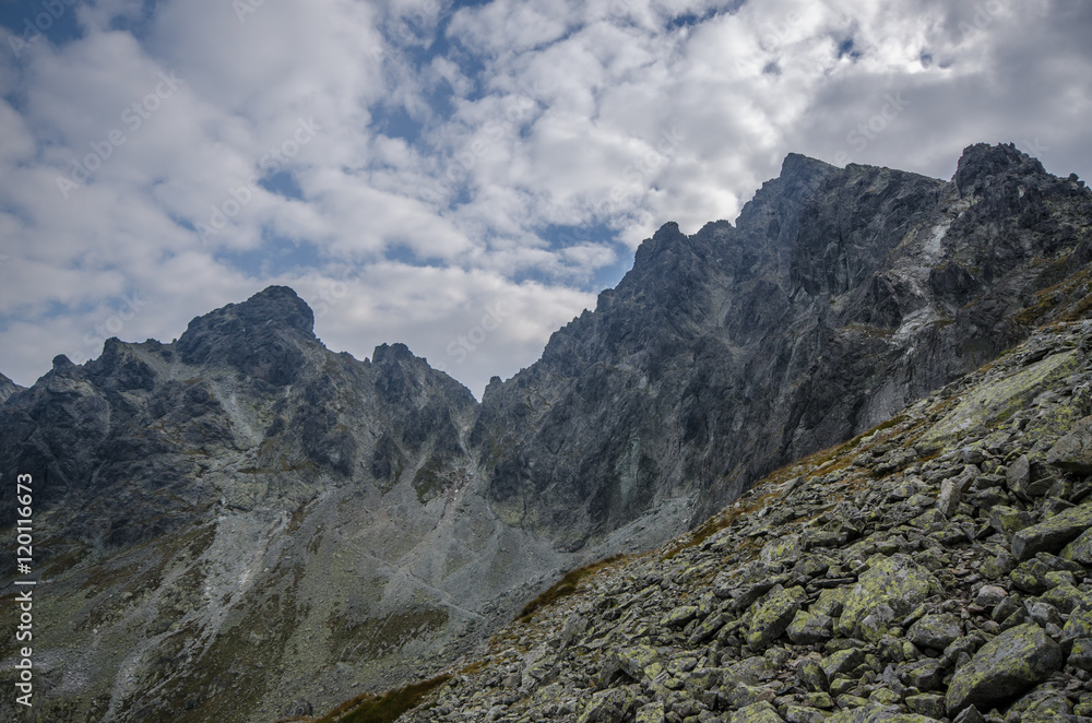 Wysokie Tatry,Słowacja ,Zbójnicka Chata,Rohatka