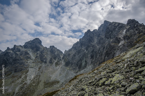 Obraz na płótnie Wysokie Tatry,Słowacja ,Zbójnicka Chata,Rohatka w salonie