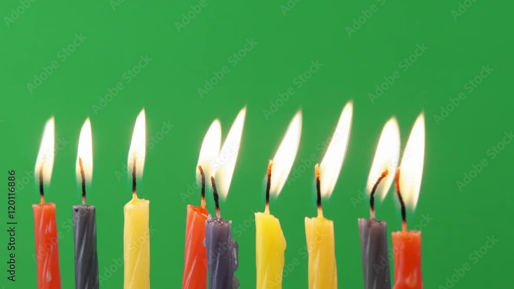 Jewish holiday Hanukkah background with menorah over chalkboard with