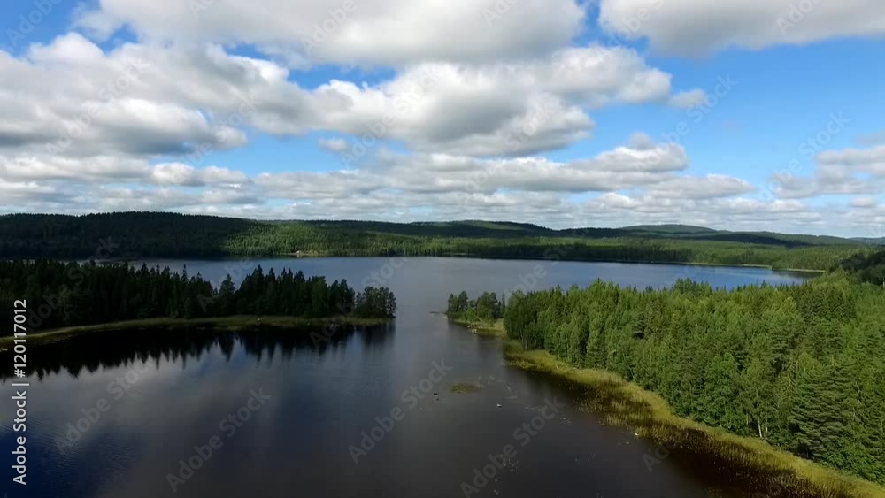 Sweden in summer - landscapes, forest, lakes Sweden in summer - landscapes, forest, lakes