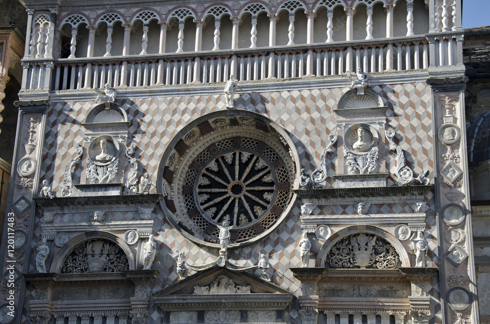 Obraz premium Bergamo Colleoni Chapel Detail