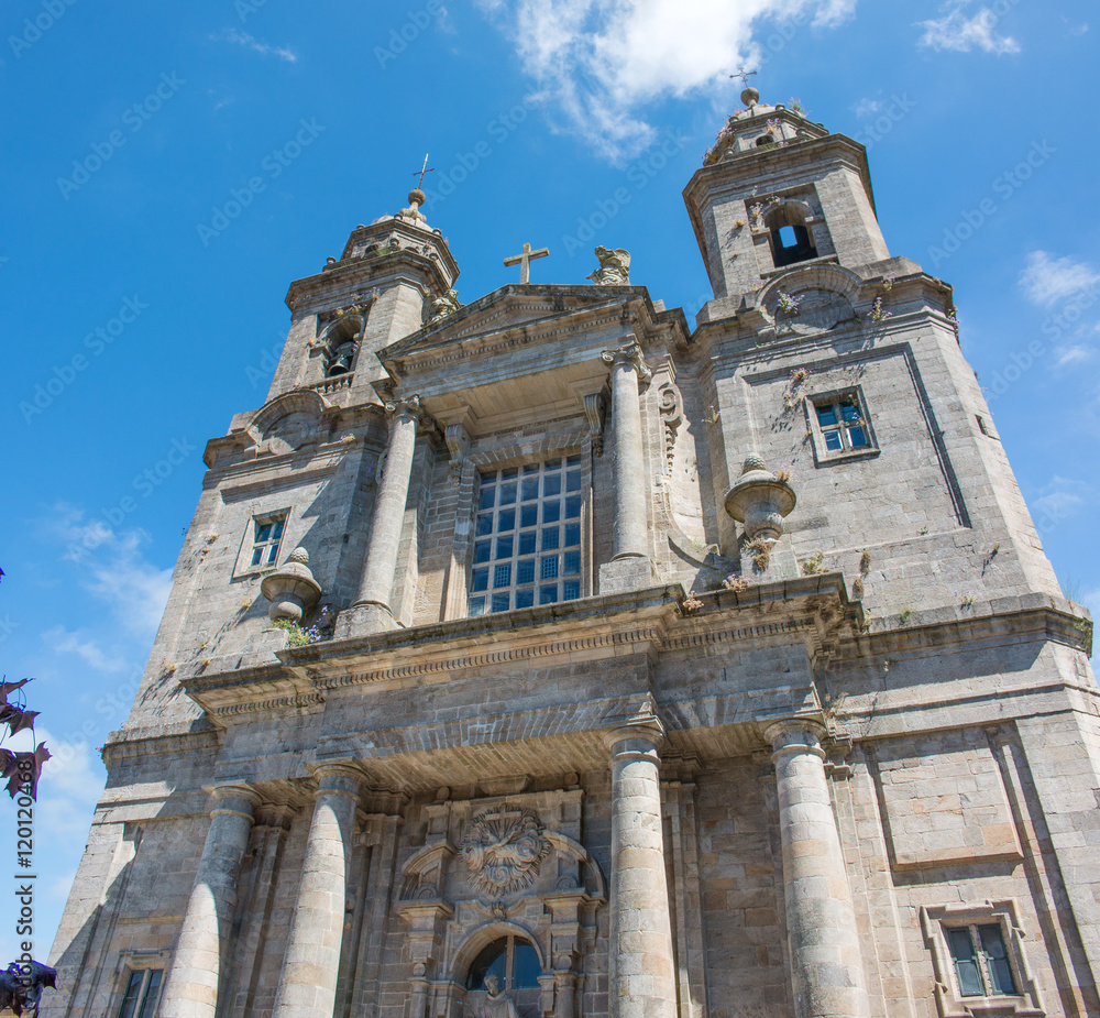 Convento de San Francisco de Santiago de Compostela Galicien Spanien