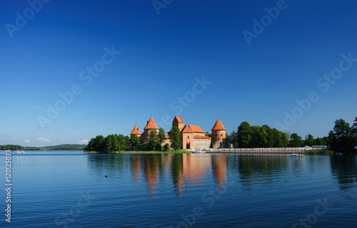 Trakai castle in Lithuania