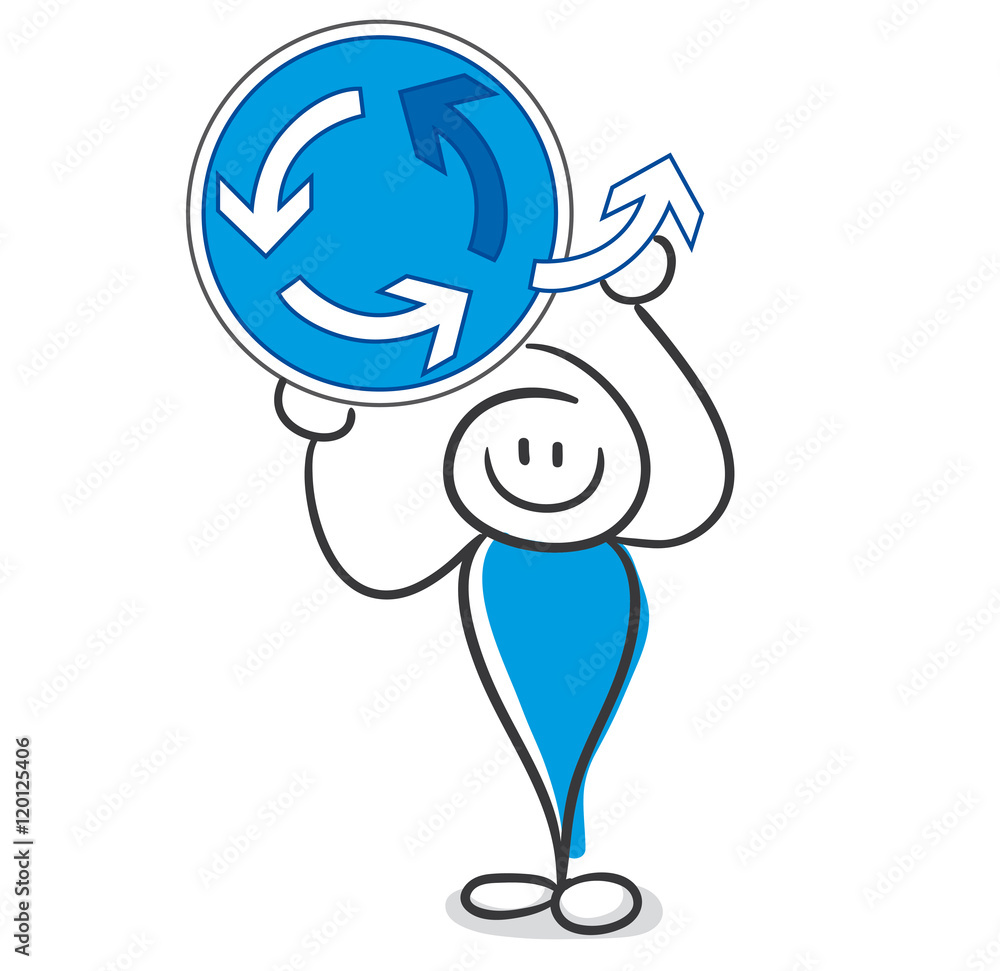 Stick FIgure Series Blue / Stick FIgure Series Blue /