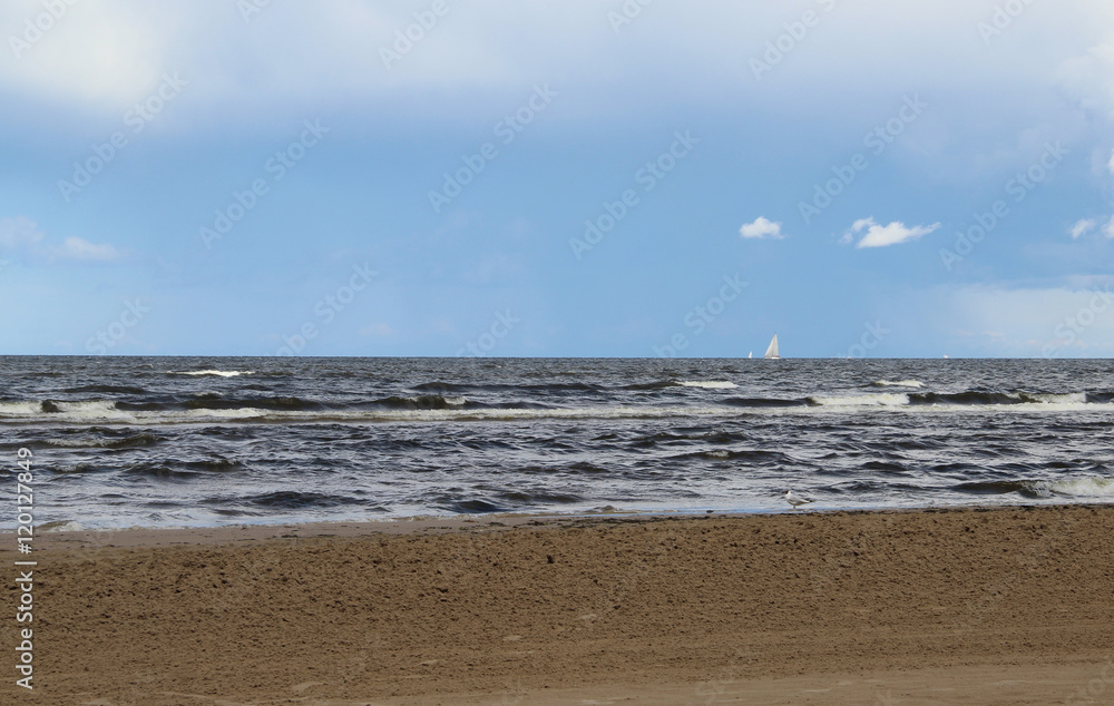 Beautiful beaches of Baltic sea Beautiful beaches of Baltic sea