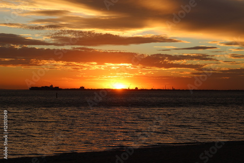 Ocean sunset