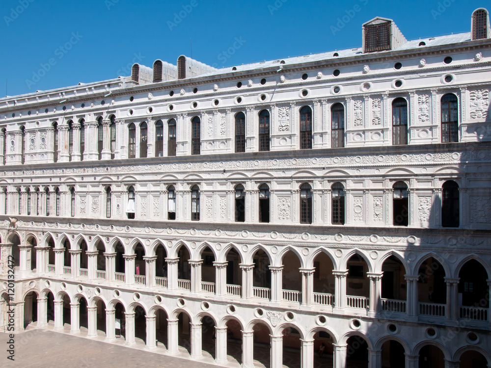 Venezia- cortile interno di Palazzo Ducale