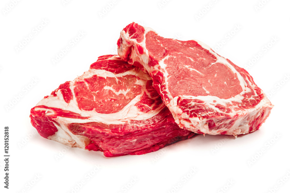 Fototapeta premium Uncooked organic shin of beef meat