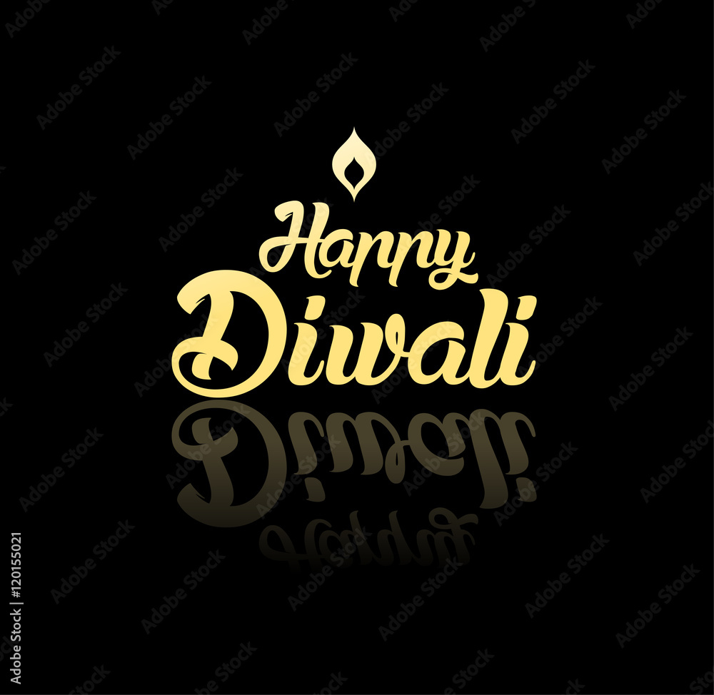 Happy Diwali greeting card for Hindu community, Indian festival, background illustration Happy Diwali greeting card for Hindu community, Indian festival, background illustration